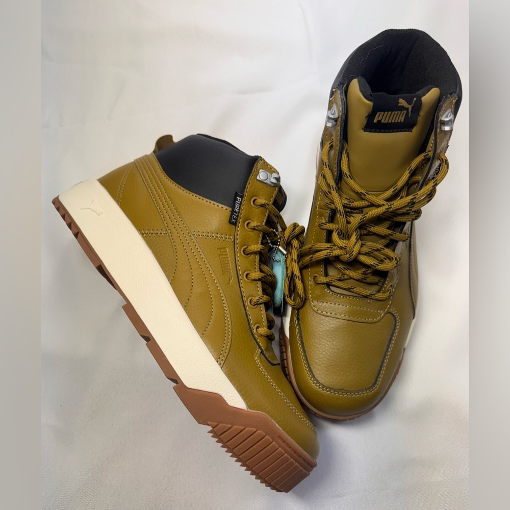 Puma Tarrenz SB PURETEX Waterproof Boot | Men’s US 9 | Olive/Wheat NWT